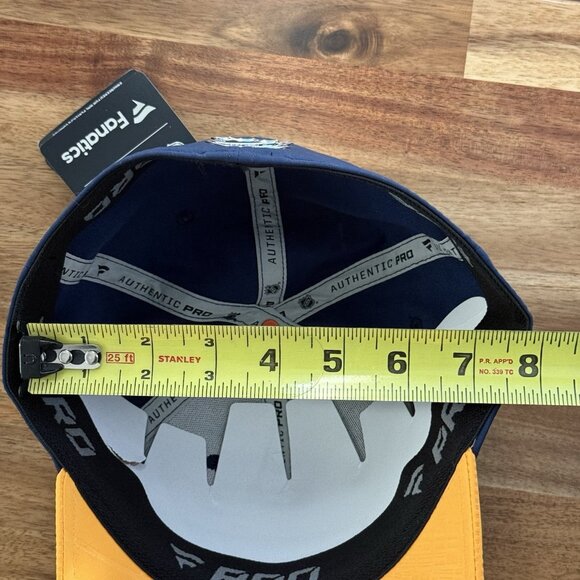 NHL St. Louis Blues Flex Fit Hat Fanatics Hometown Stretch Fit M/L Authentic Pro - Picture 13 of 16